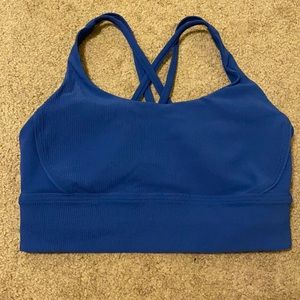 Energy longline ribbed bra